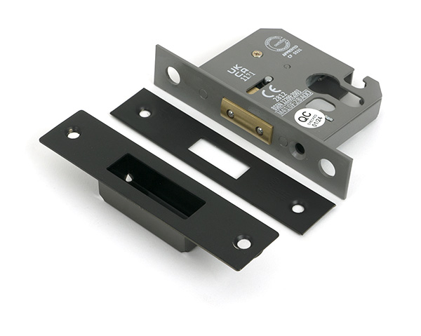 Aged Bronze 2½" Euro Profile Dead Lock