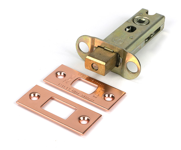 Polished Bronze 3" Heavy Duty Tubular Deadbolt