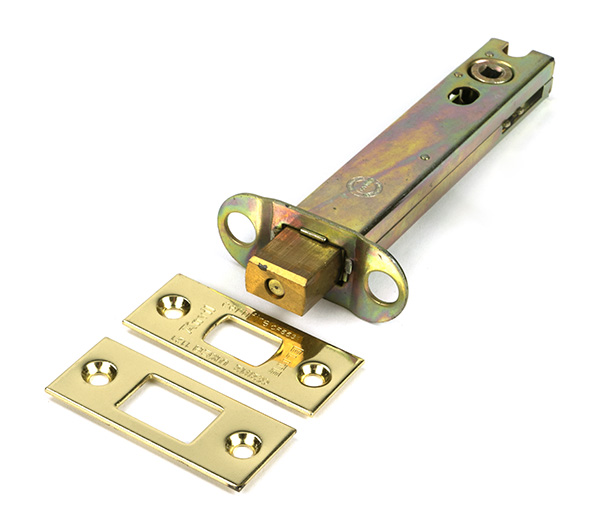 Polished Brass 5" Heavy Duty Tubular Deadbolt