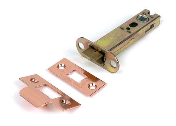 Polished Bronze 4" Heavy Duty Latch