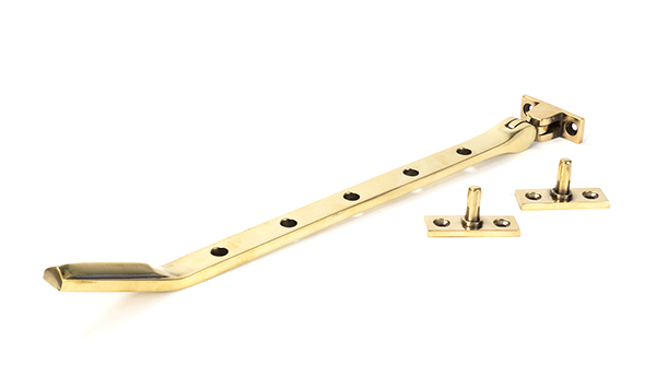 Aged Brass Art Deco 12" Stay