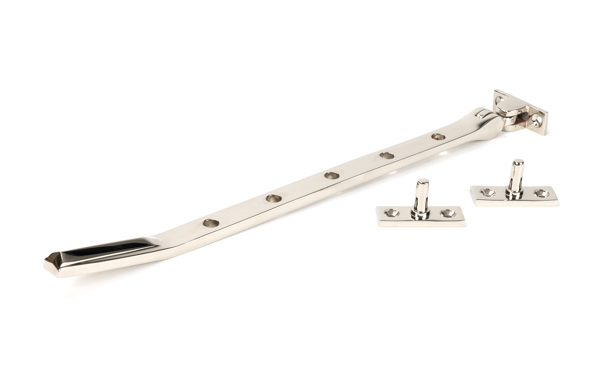 Polished Nickel Art Deco 12