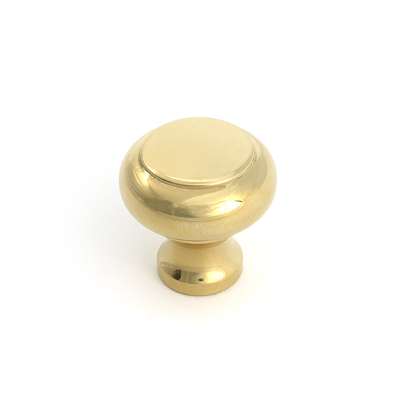 Polished Brass Regency Cabinet Knob - Small