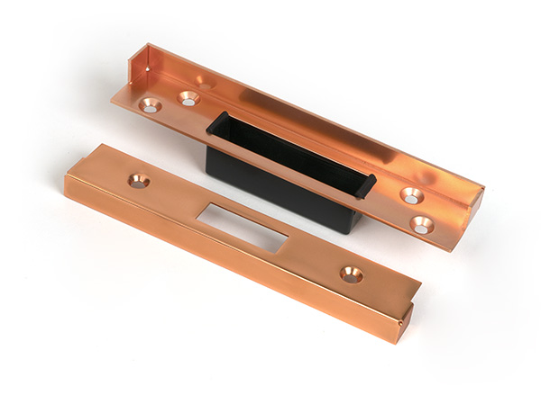 Polished Bronze ½" Rebate Kit for Dead Lock