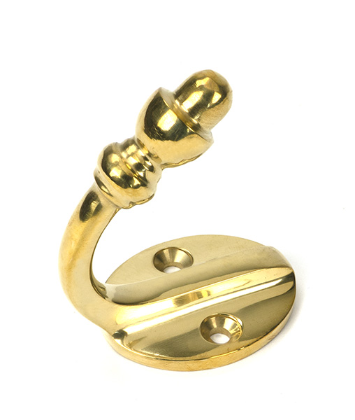 Polished Brass Coat Hook