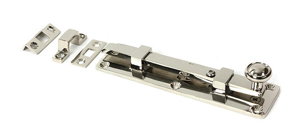 Polished Nickel 6" Universal Bolt