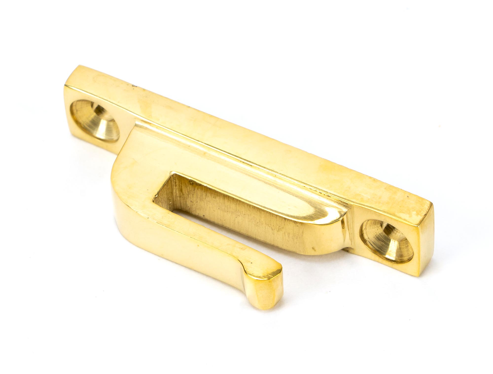 Polished Brass Hook Plate