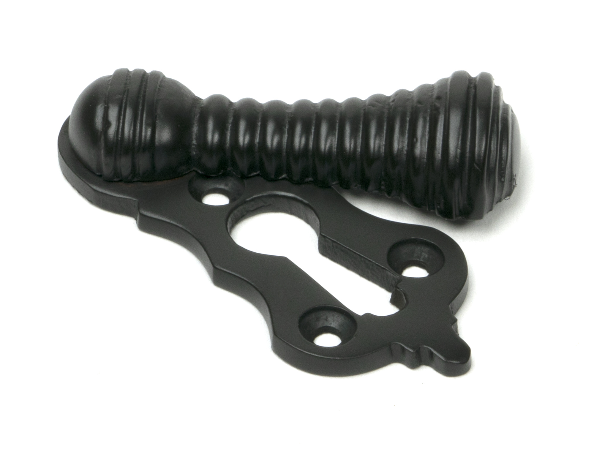 Aged Bronze Beehive Escutcheon