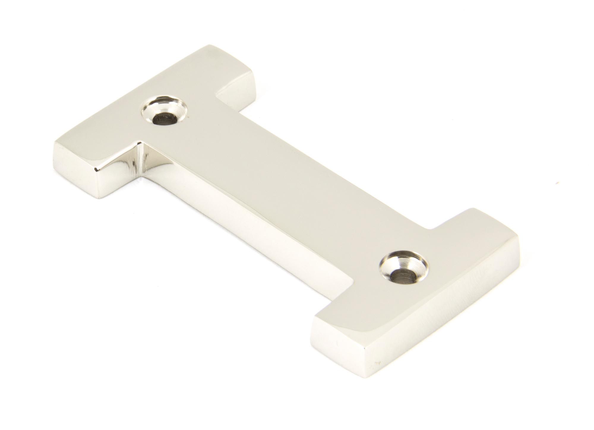 Polished Nickel Letter I