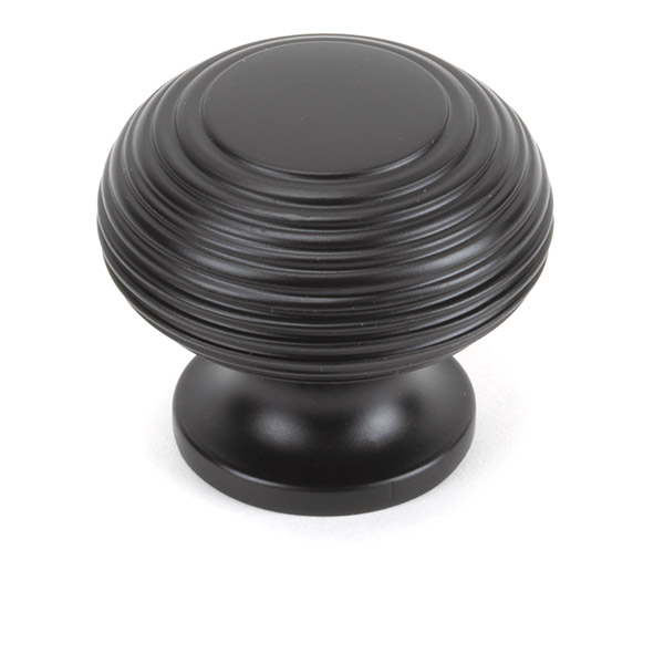 Aged Bronze Beehive Cabinet Knob 40mm