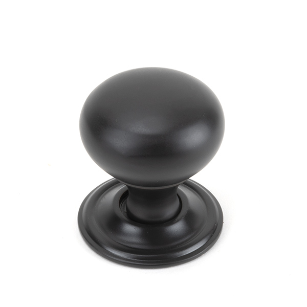 Aged Bronze Mushroom Cabinet Knob 32mm