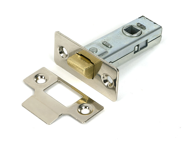 Nickel 2½" Tubular Mortice Latch