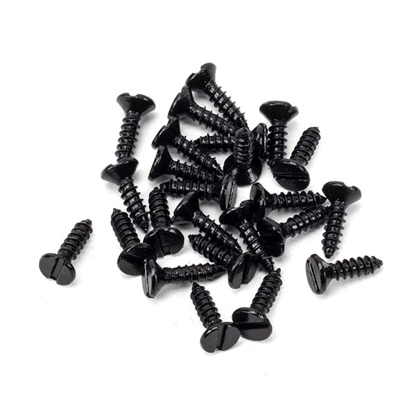 Black 6x½" Countersunk Screws (25)