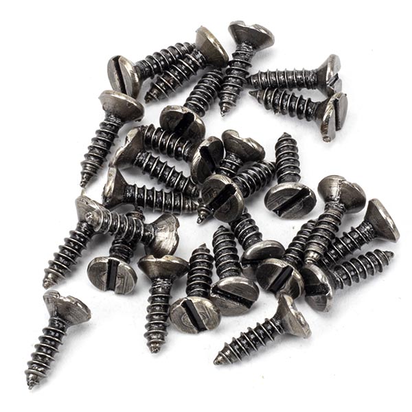 Pewter 6x½" Countersunk Screws (25)