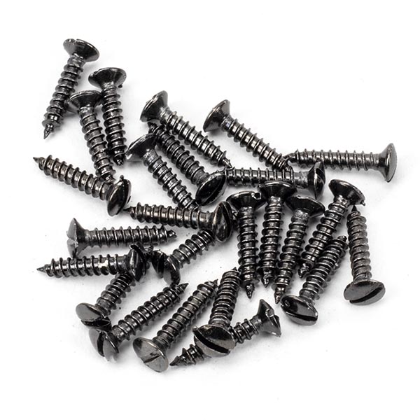 Dark Stainless Steel 6x¾" Countersunk Raised Head Screw (25)