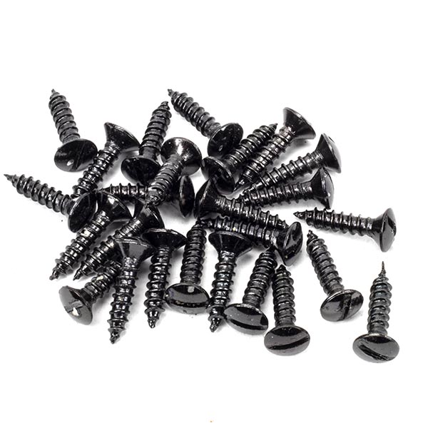 Dark Stainless Steel 8x¾" Countersunk Raised Head Screw (25)