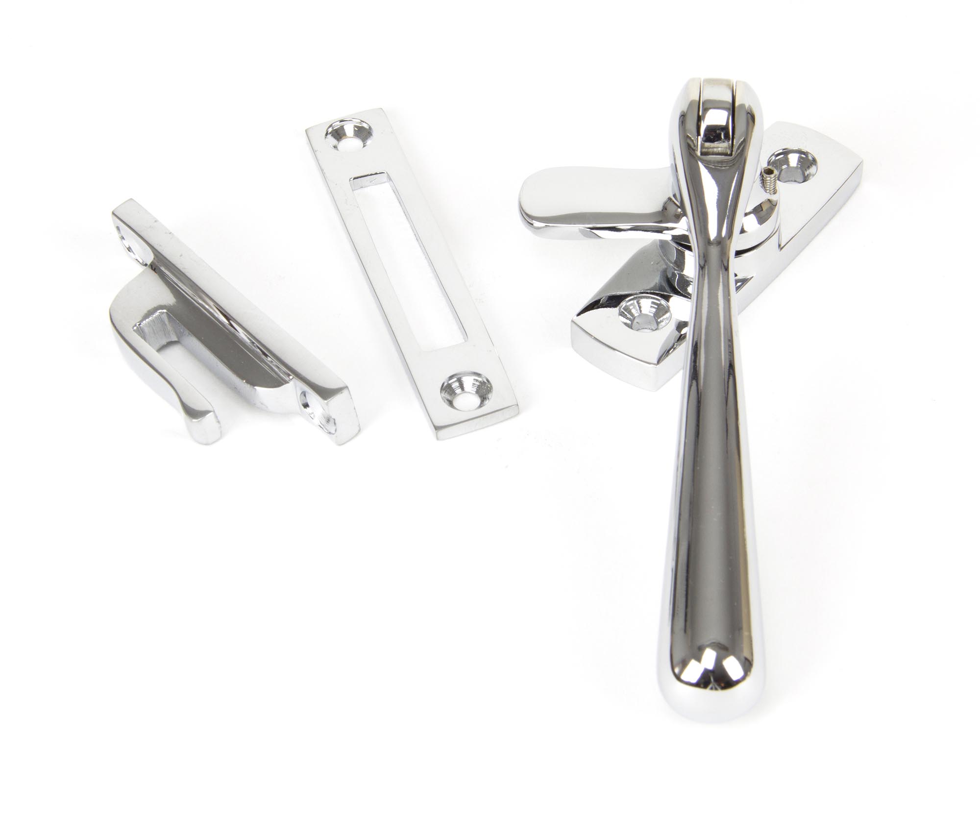 Polished Chrome Locking Newbury Fastener