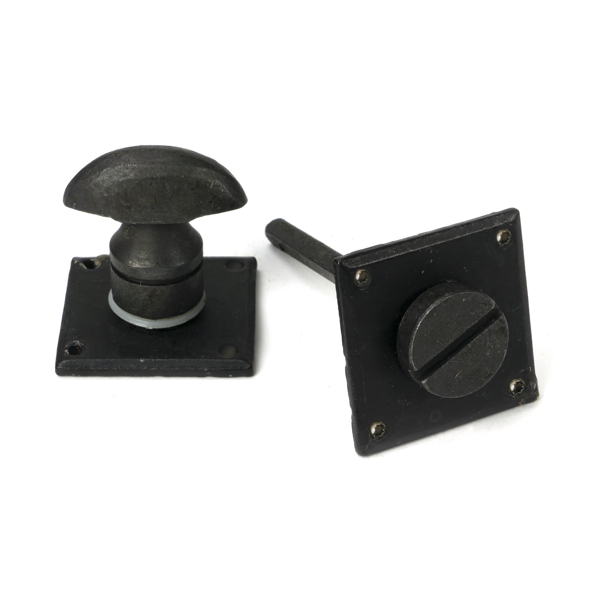 External Beeswax Diamond Bathroom Thumbturn