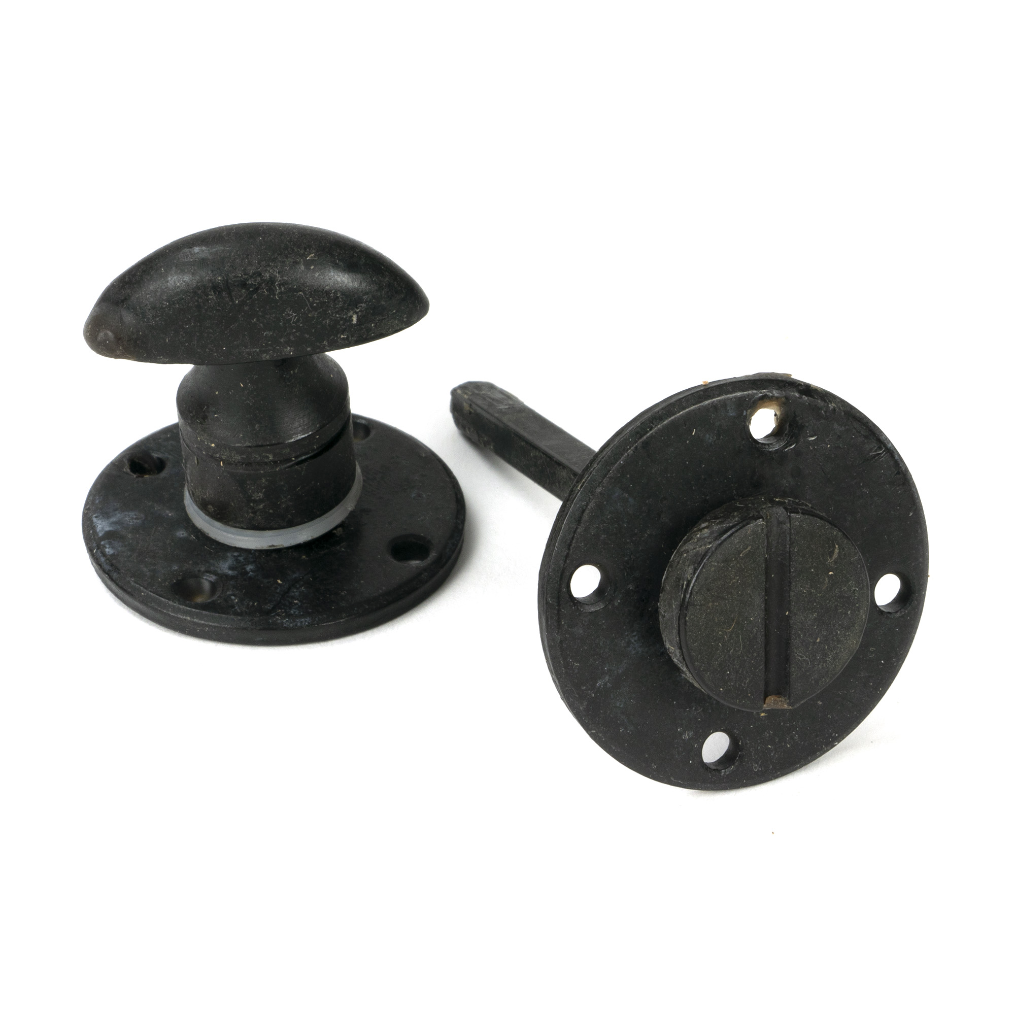 External Beeswax Round Bathroom Thumbturn