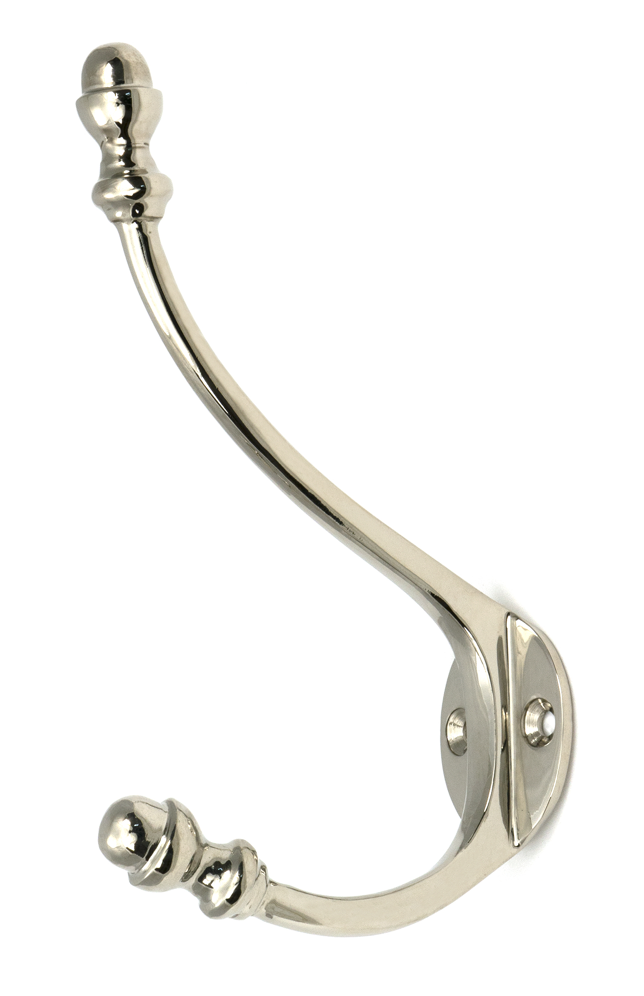Polished Nickel Hat & Coat Hook