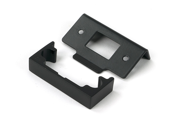 Black ½" Rebate Kit for Tubular Mortice Latch