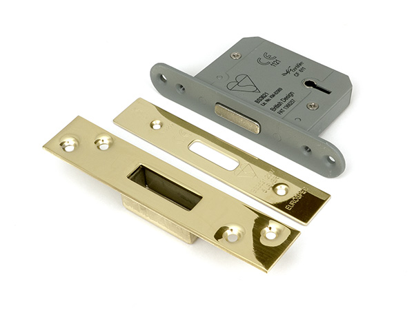 PVD 2½" 5 Lever BS Deadlock