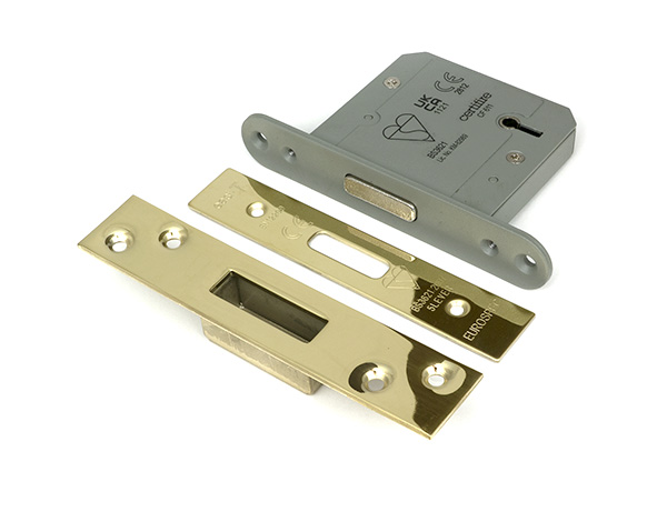 PVD 3" 5 Lever BS Deadlock