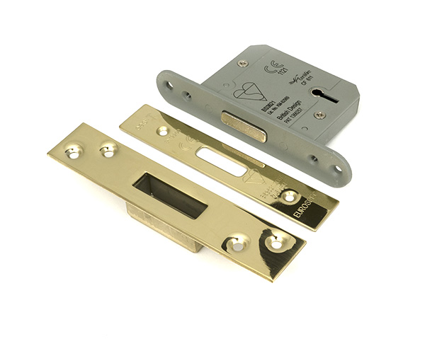 PVD 2½" 5 Lever BS Deadlock KA