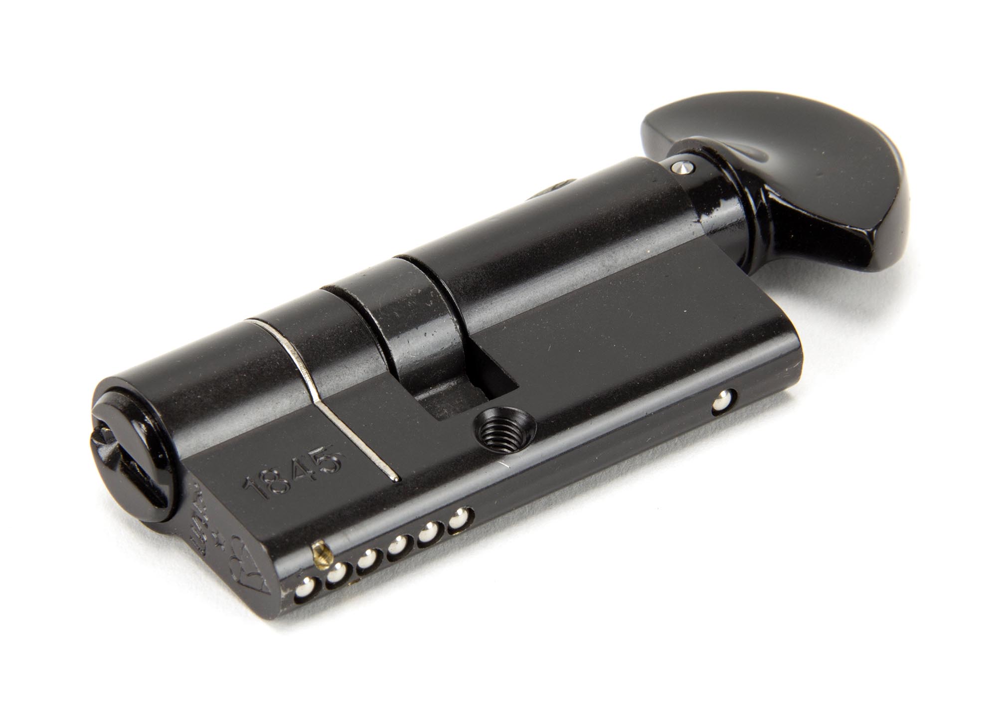 Black 30/35T 6pin Euro Cylinder/Thumbturn