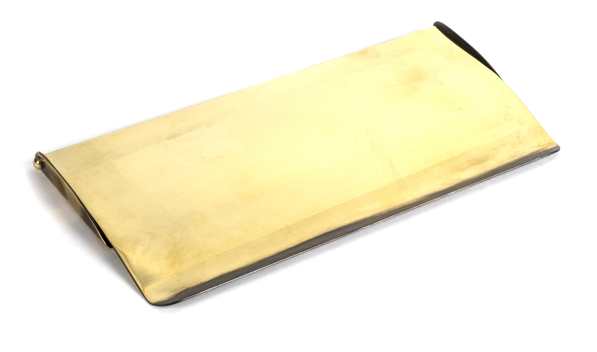 Aged Brass Small Letter Plate Cover