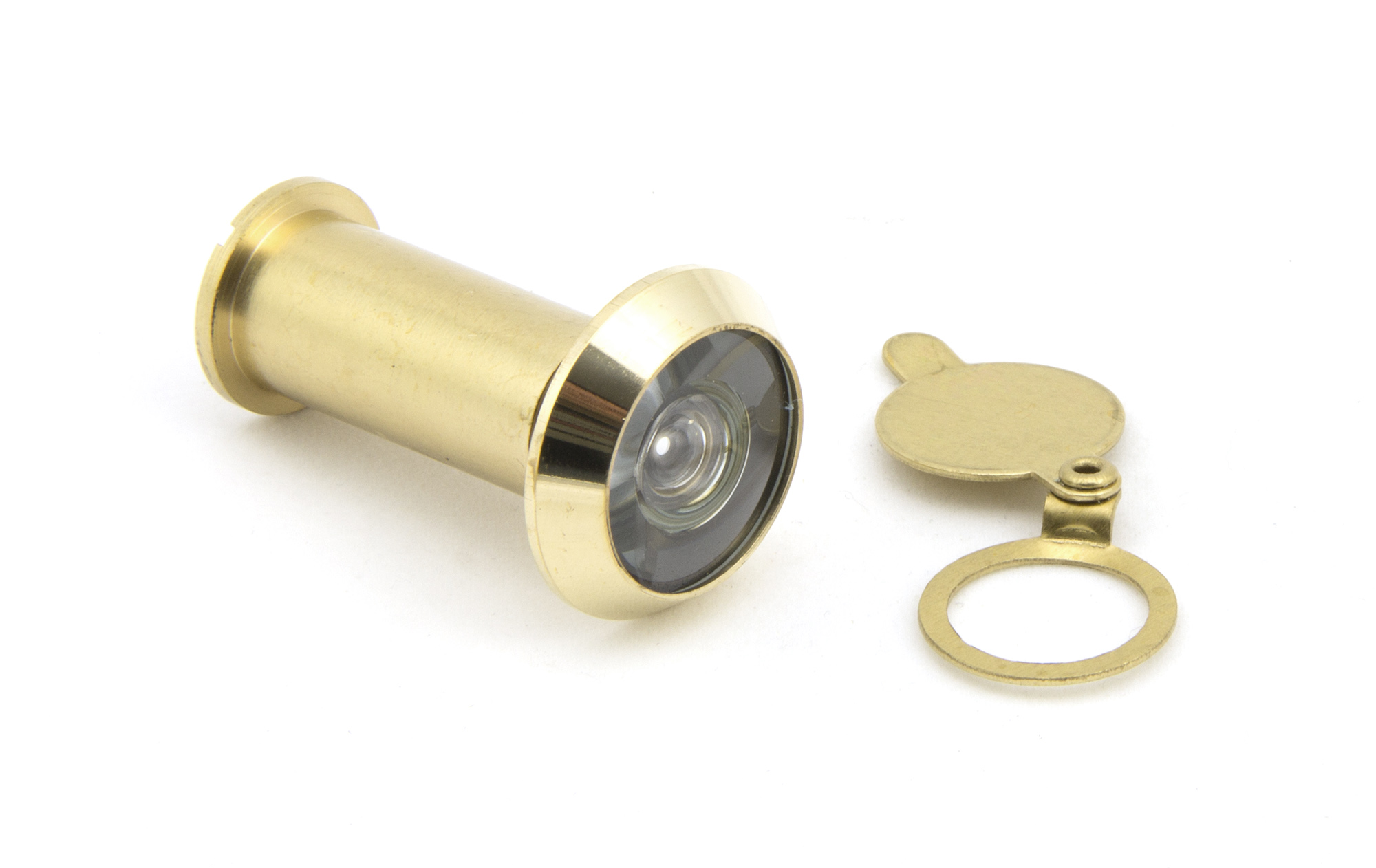 Lacquered Brass Door Viewer 180� (34-56mm Door)