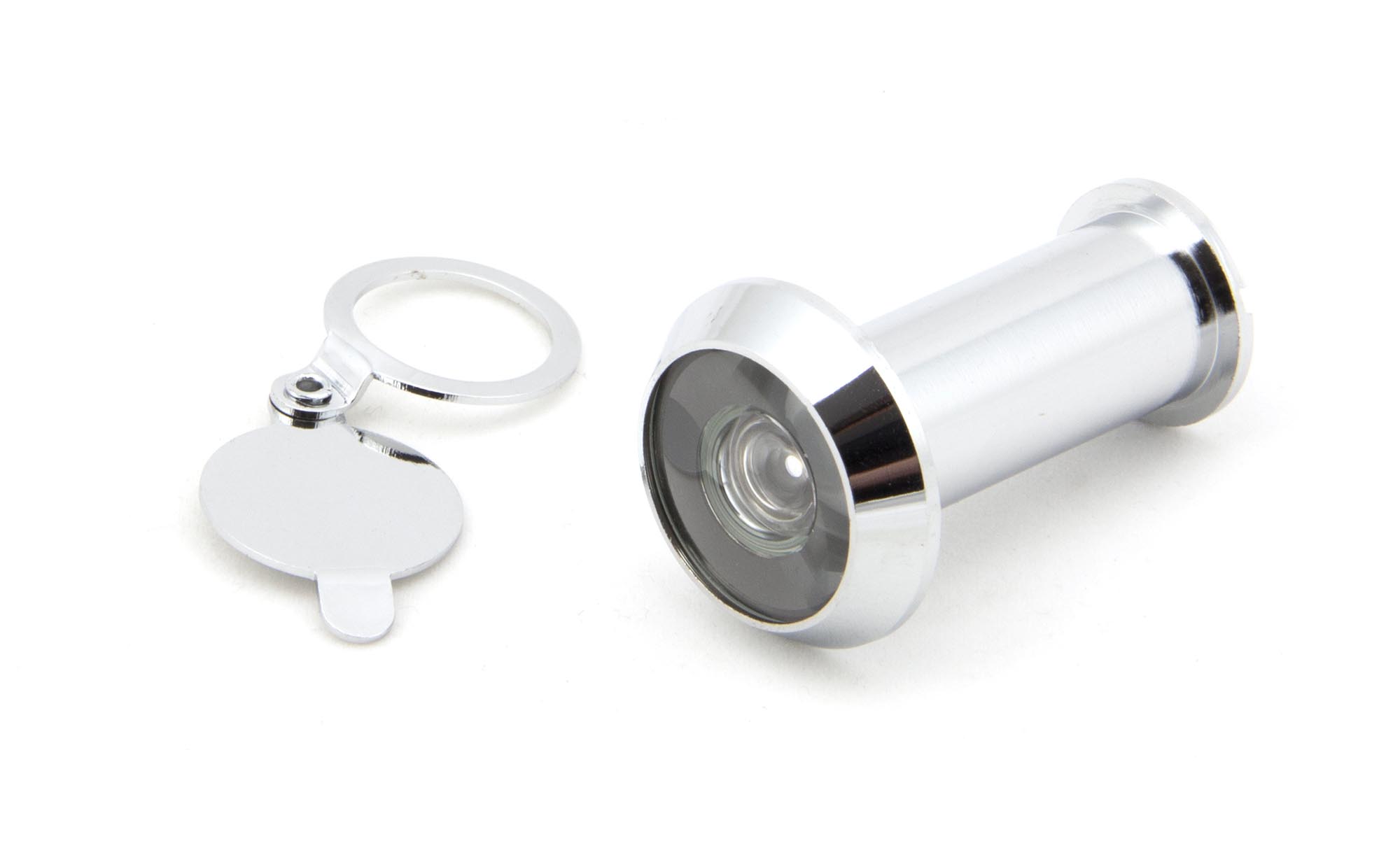 Polished Chrome Door Viewer 180� (34-56mm Door)