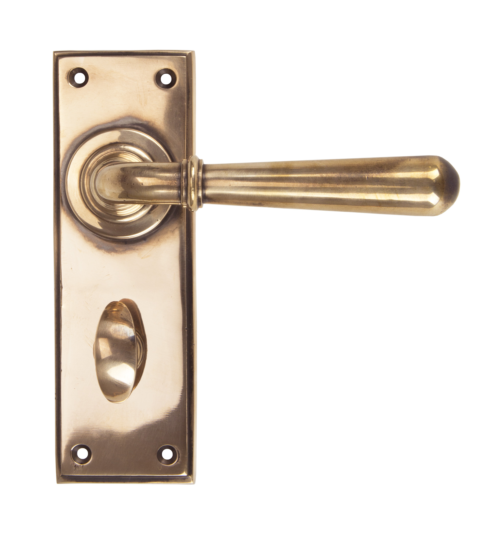 Polished Bronze Newbury Lever Bathroom Set