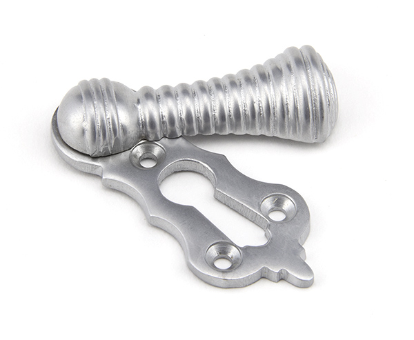 Satin Chrome Beehive Escutcheon