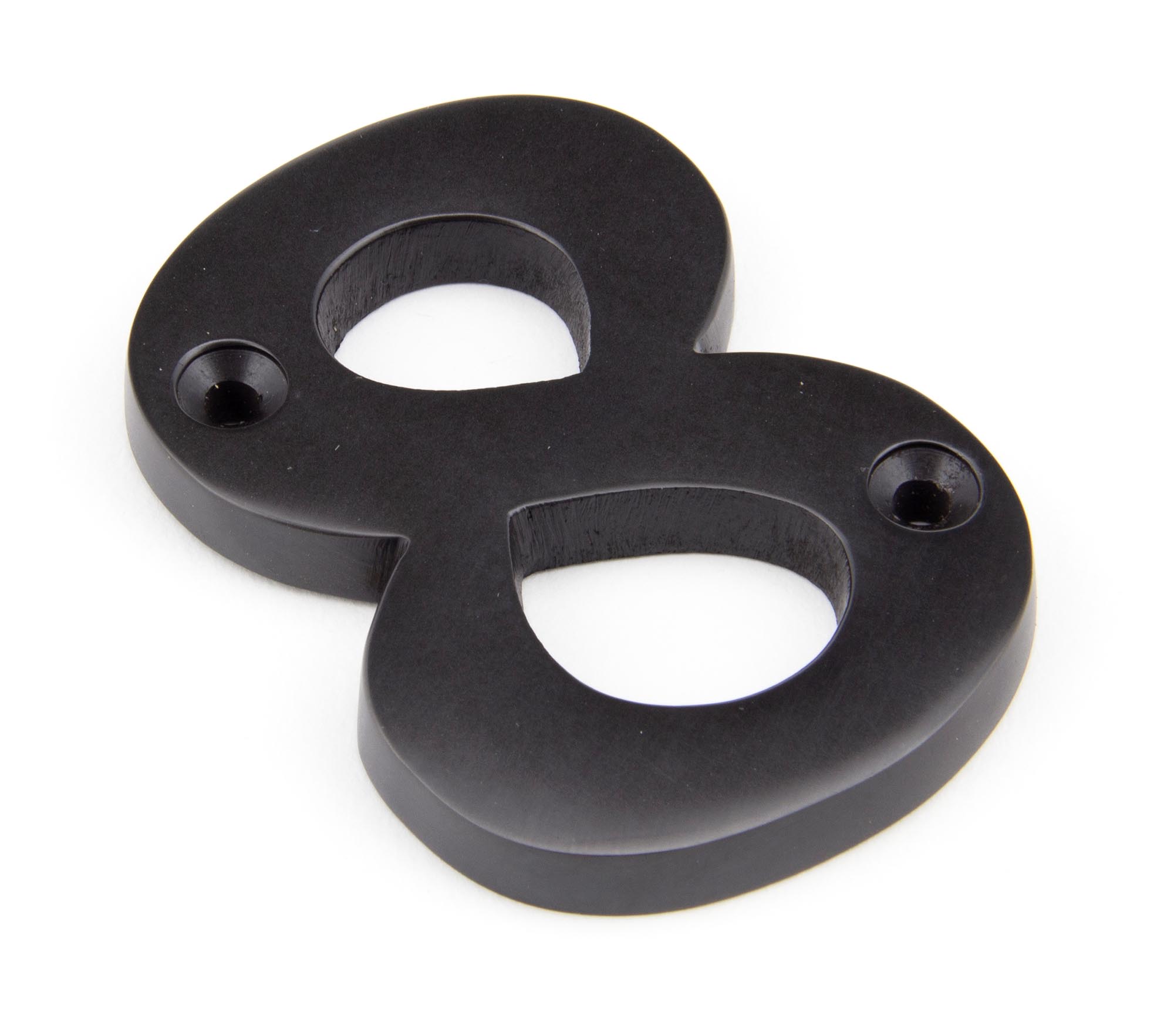 Aged Bronze Numeral 8