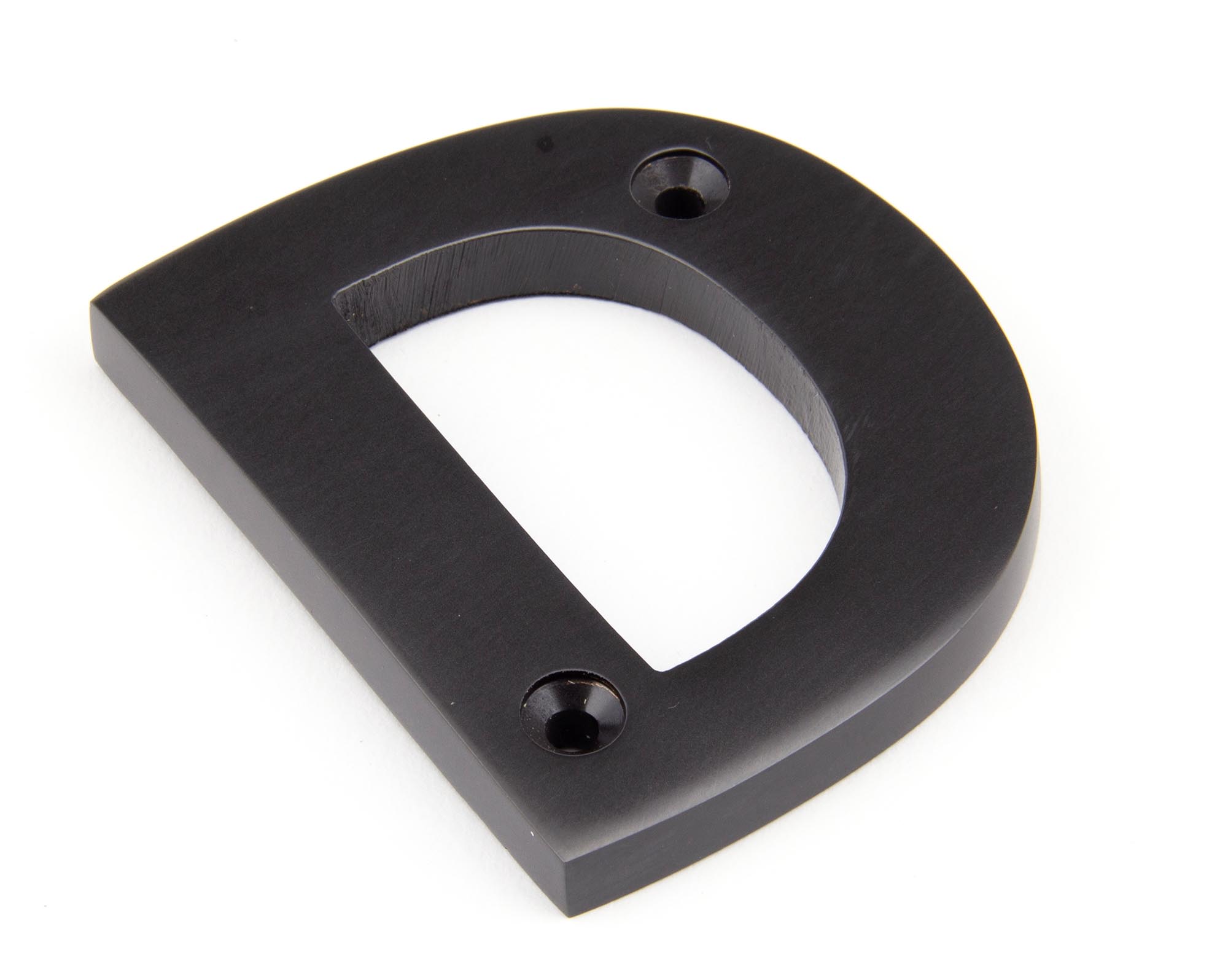 Aged Bronze Letter D