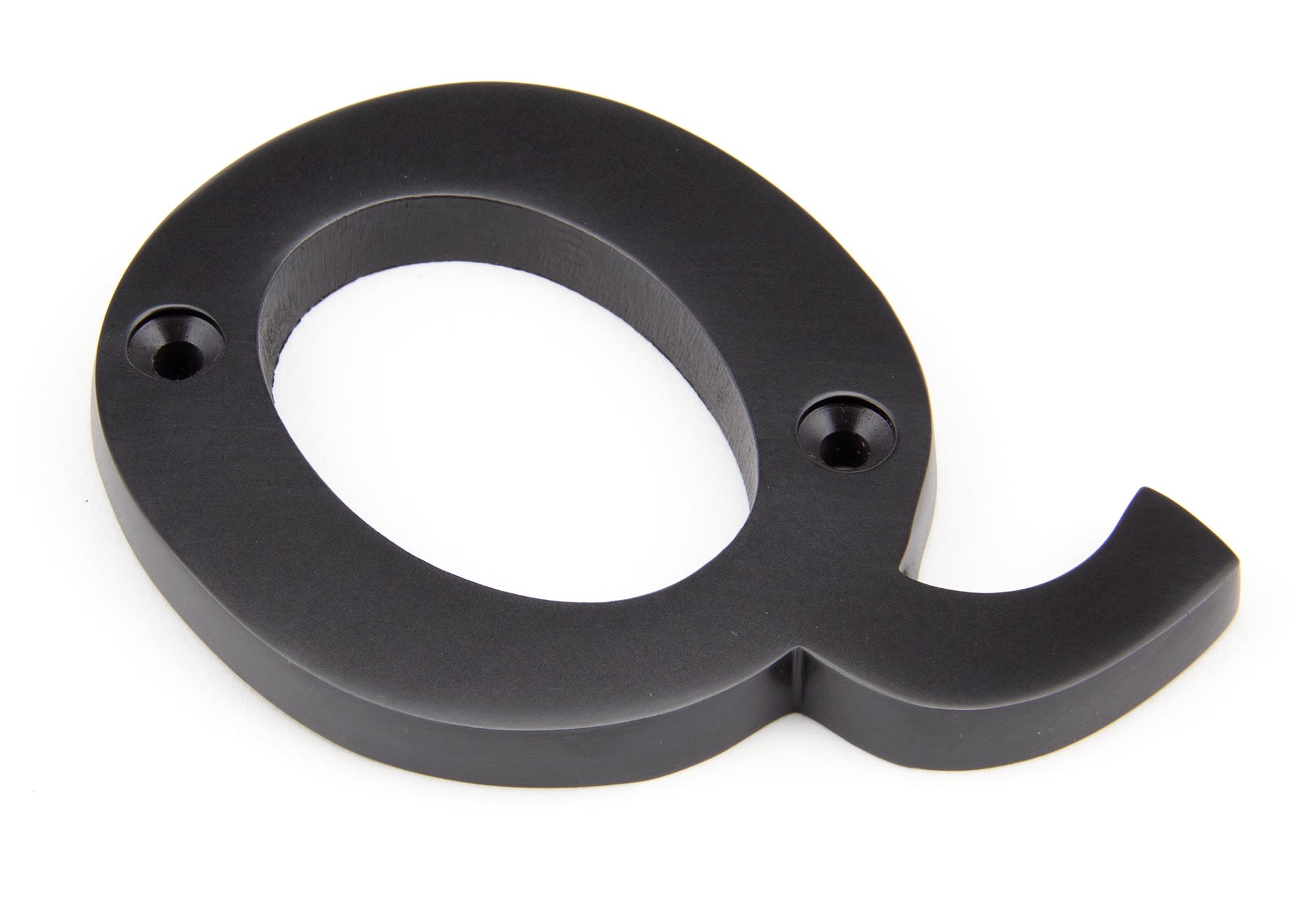 Aged Bronze Letter Q