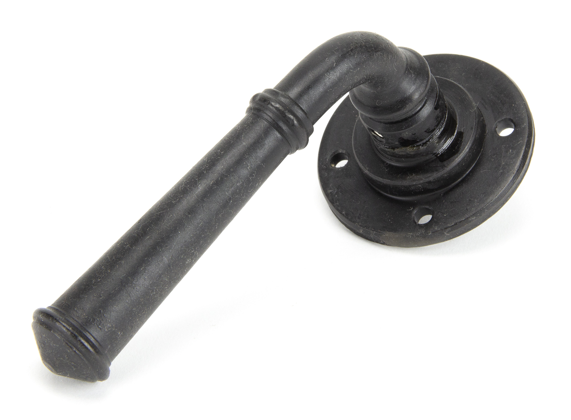 External Beeswax Regency Lever on Rose Set