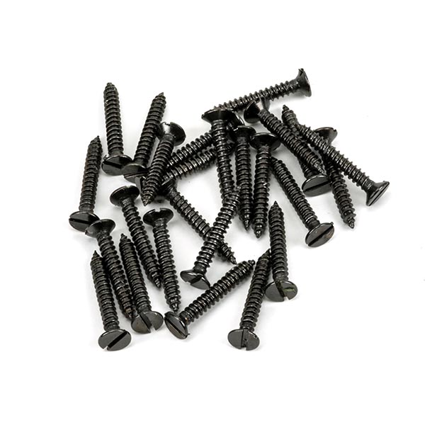 Dark Stainless Steel 10x1¼" Countersunk Screws (25)