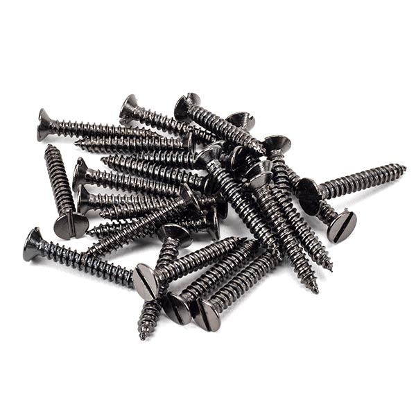 Dark Stainless Steel 8x1¼" Countersunk Screws (25)