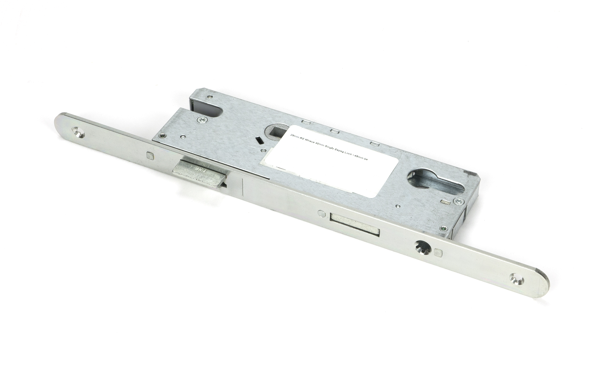 BZP Winkhaus 92mm Single Espag Lock 45mm BS